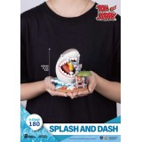 D-STAGE TOM AND JERRY SPLASH AND DASH STATUA FIGURE DIORAMA BEAST KINGDOM