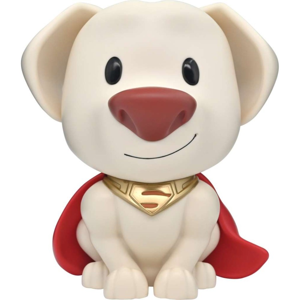 SUPERMAN KRYPTO DOG FIGURAL BANK SALVADANAIO MONOGRAM