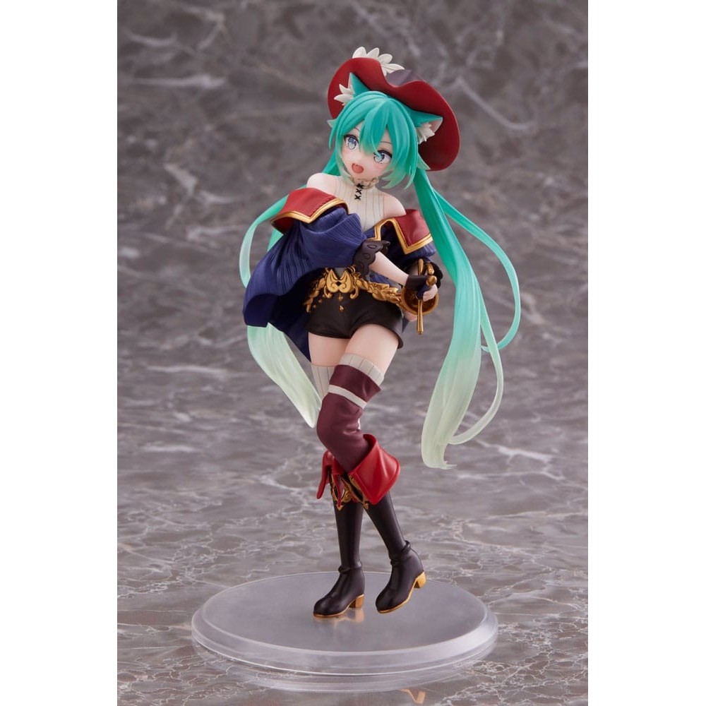 HATSUNE MIKU WONDERLAND PUSS IN BOOTS VER. FIGURE STATUA TAITO