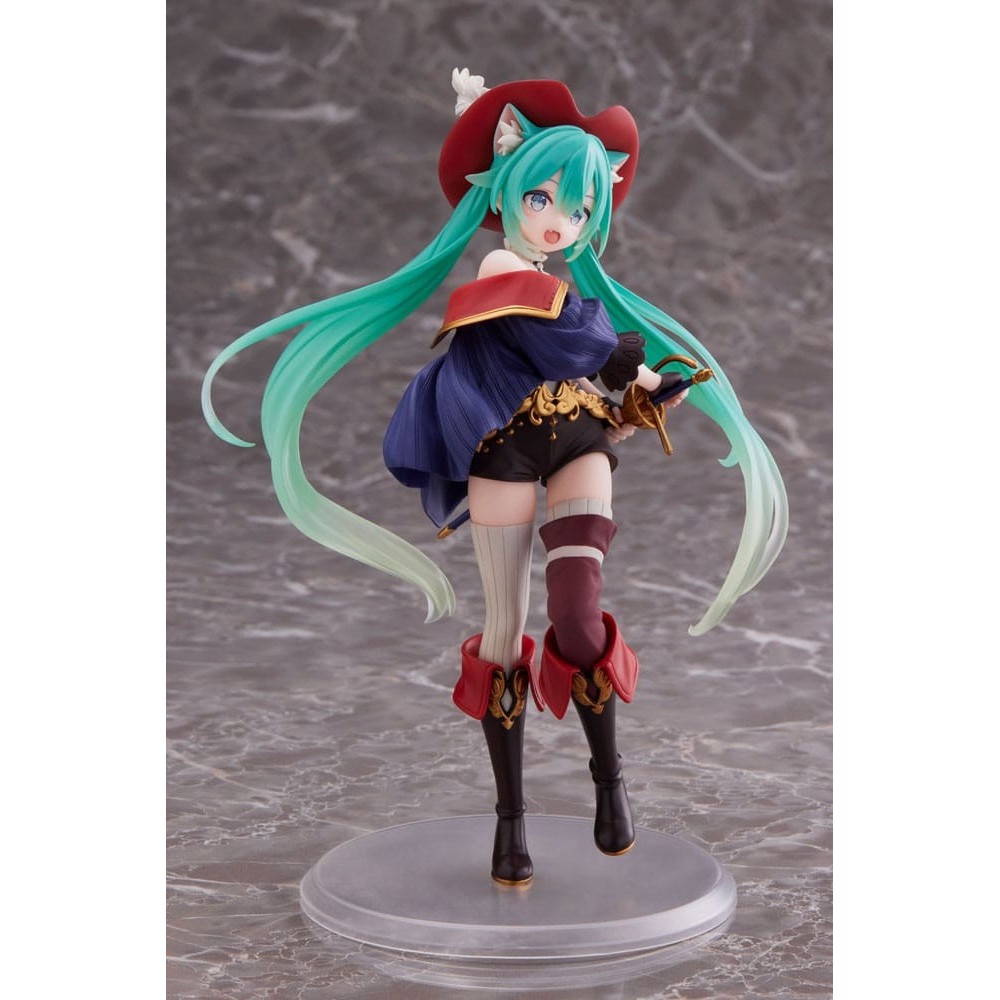 TAITO HATSUNE MIKU WONDERLAND PUSS IN BOOTS VER. FIGURE STATUE