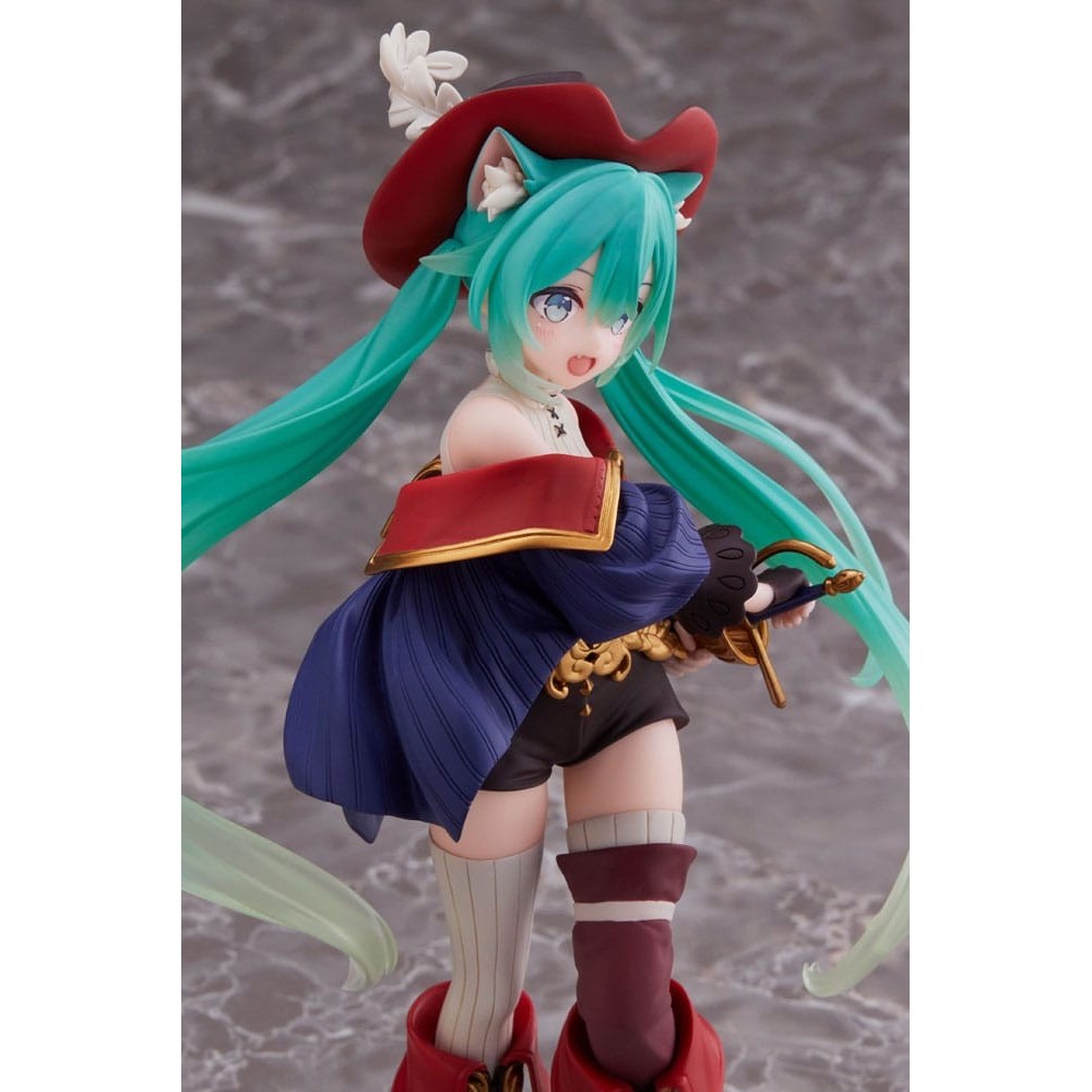 TAITO HATSUNE MIKU WONDERLAND PUSS IN BOOTS VER. FIGURE STATUE