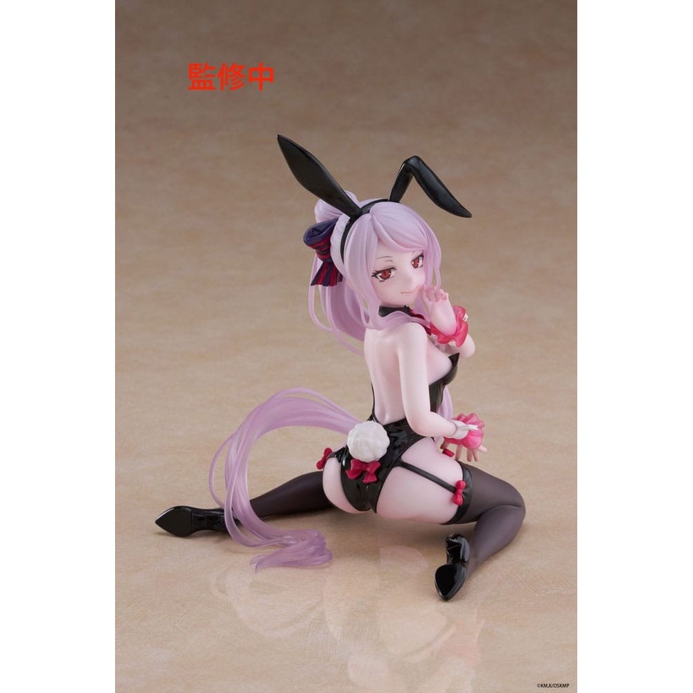 TAITO OVERLORD SHALLTEAR BUNNY VER. DESKTOP CUTE PVC STATUE FIGURE