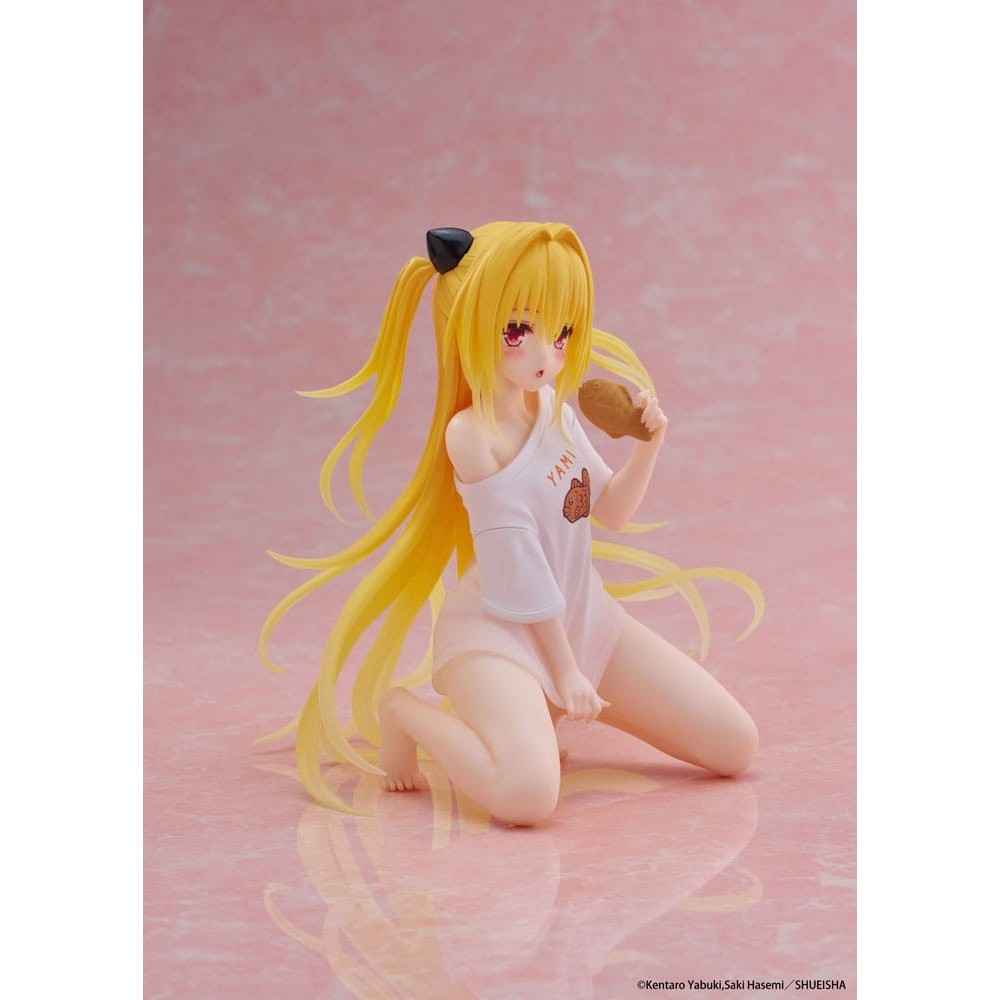 TO LOVE-RU DARKNESS GOLDEN DARKNESS ROOMWEAR VER. DESKTOP CUTE STATUA FIGURE TAITO