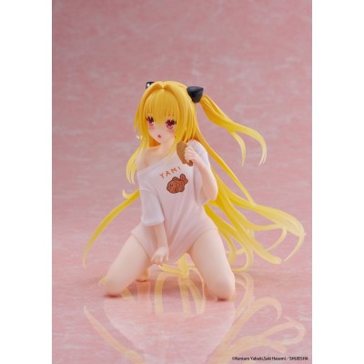 TAITO TO LOVE-RU DARKNESS GOLDEN DARKNESS ROOMWEAR VER. DESKTOP CUTE PVC STATUE FIGURE