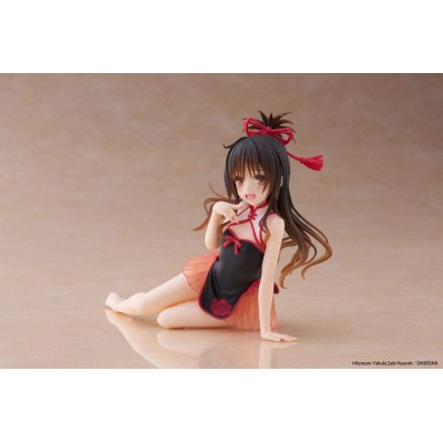 TAITO TO LOVE-RU DARKNESS MIKAN YUKI CHINESE DRESS VER. DESKTOP CUTE PVC STATUE FIGURE