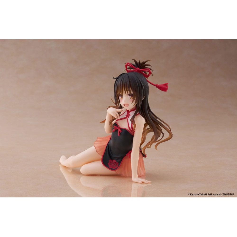 TO LOVE-RU DARKNESS MIKAN YUKI CHINESE DRESS VER. DESKTOP CUTE STATUA FIGURE TAITO