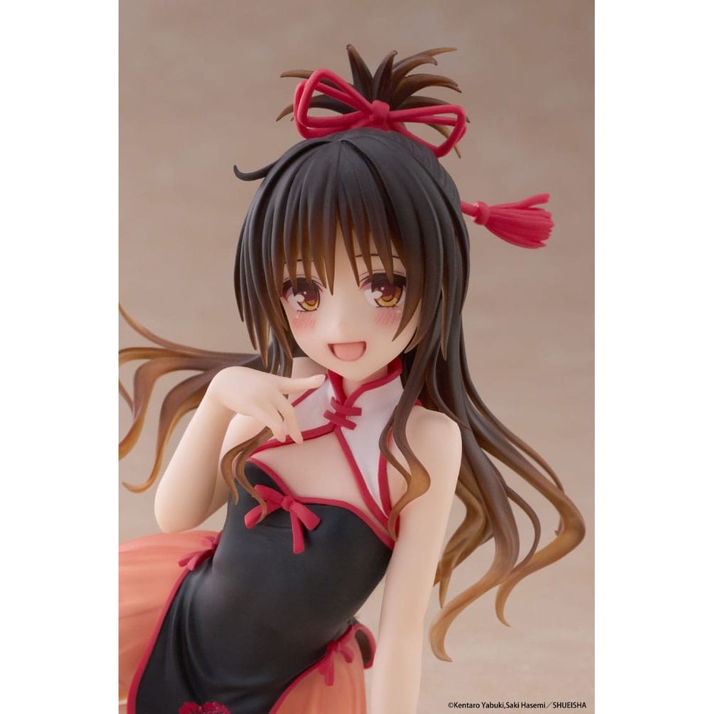 TO LOVE-RU DARKNESS MIKAN YUKI CHINESE DRESS VER. DESKTOP CUTE STATUA FIGURE TAITO