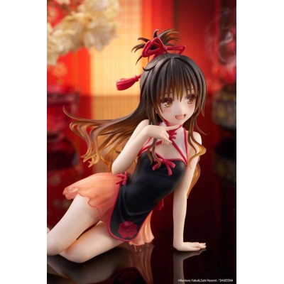 TAITO TO LOVE-RU DARKNESS MIKAN YUKI CHINESE DRESS VER. DESKTOP CUTE PVC STATUE FIGURE