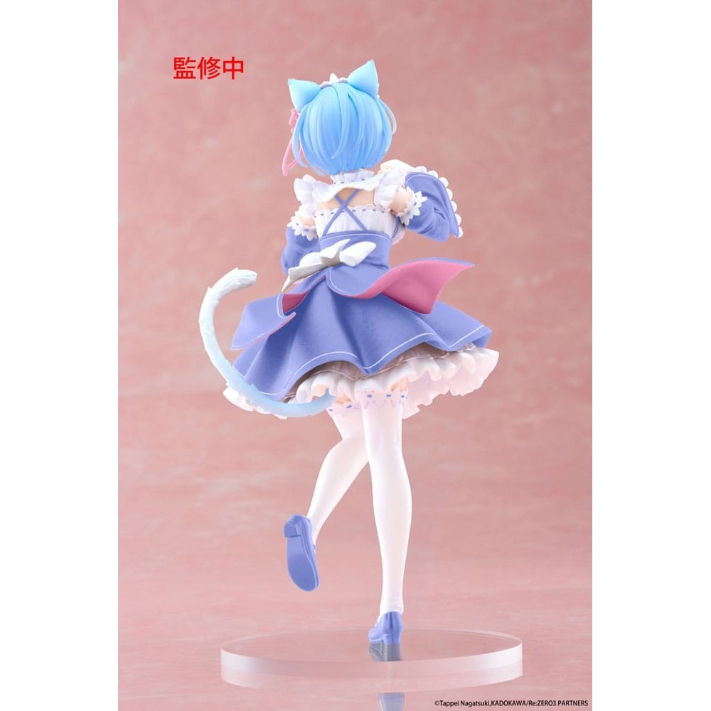 TAITO RE:ZERO START LIFE ANOTHER WORLD REM CAT MAID COREFUL RENEWAL STATUE FIGURE