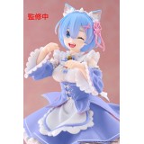 TAITO RE:ZERO START LIFE ANOTHER WORLD REM CAT MAID COREFUL RENEWAL STATUE FIGURE