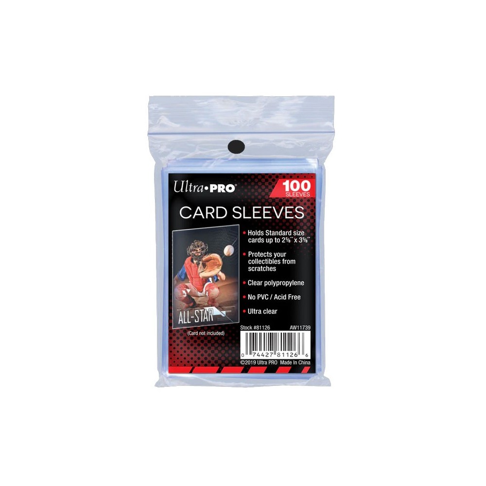 BUSTINE PROTETTIVE MORBIDE 100X PACK ULTRA PRO