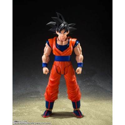 BANDAI DRAGON BALL Z SON GOKU KIND HEARTED SAIYAN VERSION S.H. FIGUARTS PVC ACTION FIGURE