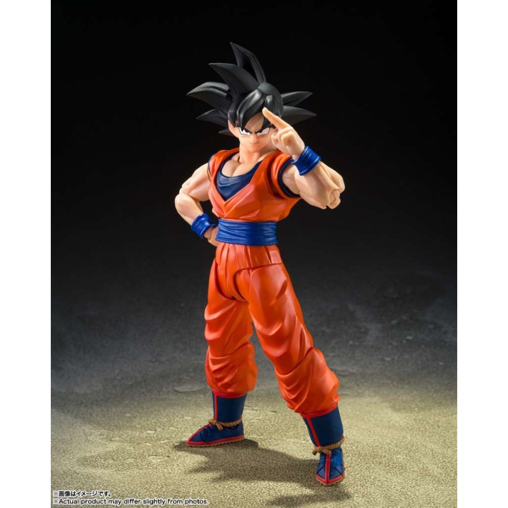 DRAGON BALL Z SON GOKU KIND HEARTED SAIYAN S.H. FIGUARTS ACTION FIGURE BANDAI