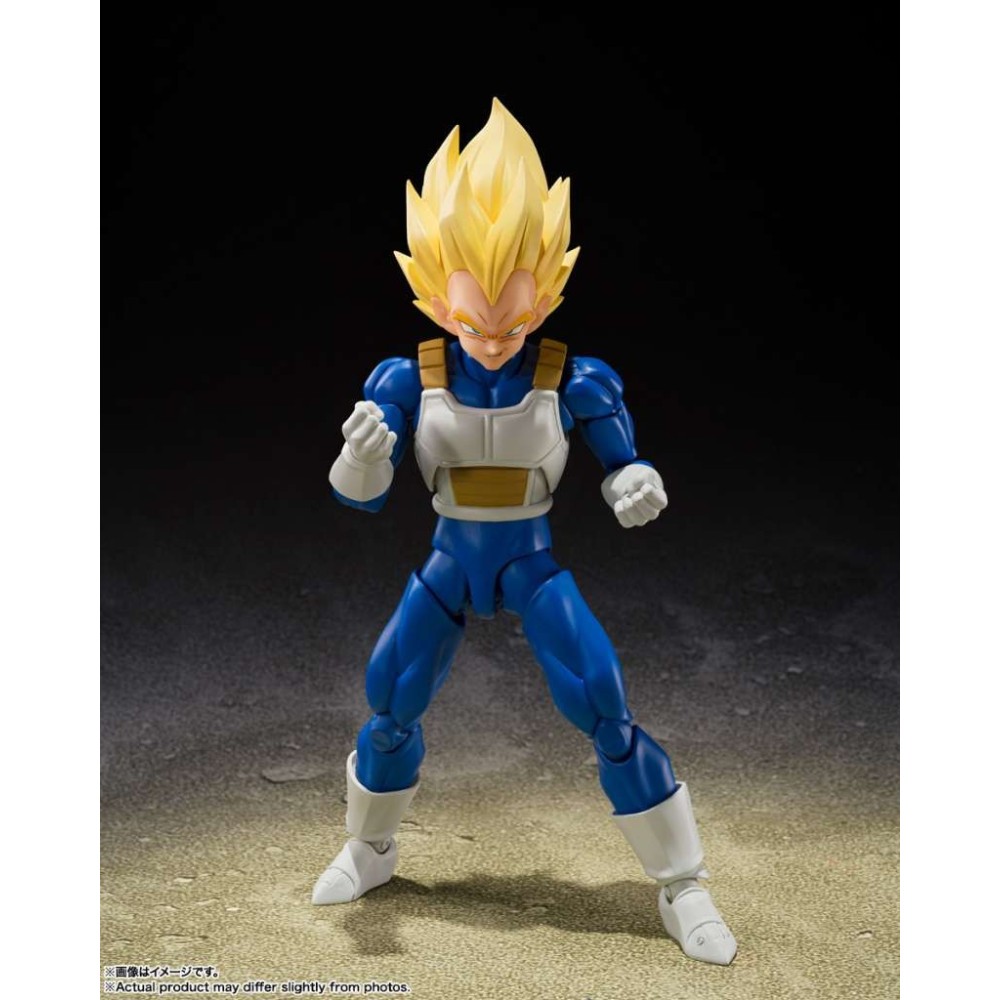 DRAGON BALL Z SUPER SAIYAN VEGETA DANGEROUS PRIDE S.H. FIGUARTS ACTION FIGURE BANDAI