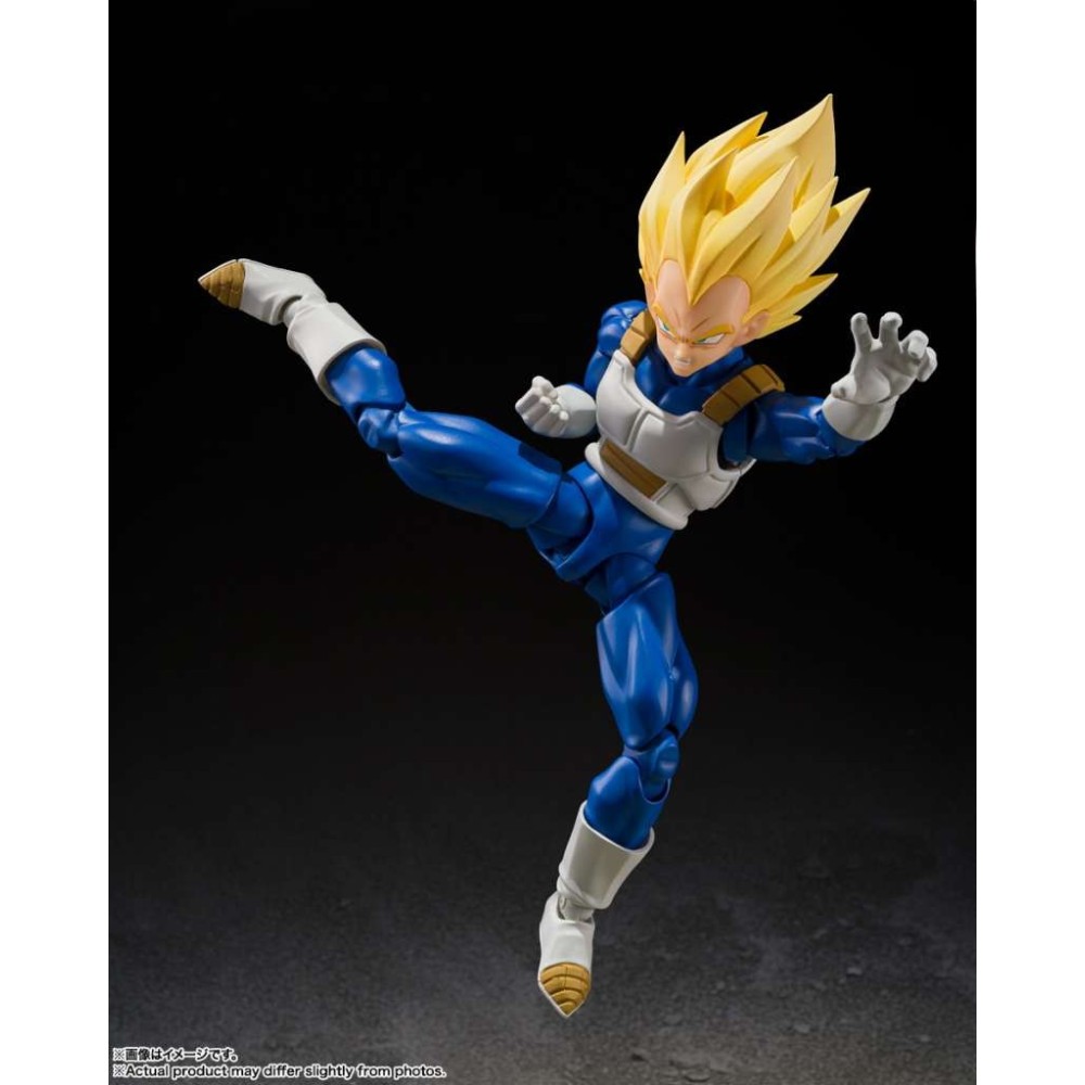 BANDAI DRAGON BALL Z SUPER SAIYAN VEGETA DANGEROUS PRIDE VER. S.H. FIGUARTS PVC ACTION FIGURE