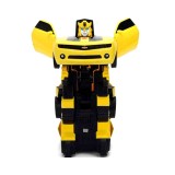 TRANSFORMERS BUMBLEBEE TRANSFORMING TO ROBOT MODEL REMOTE CONTROL JADA TOYS