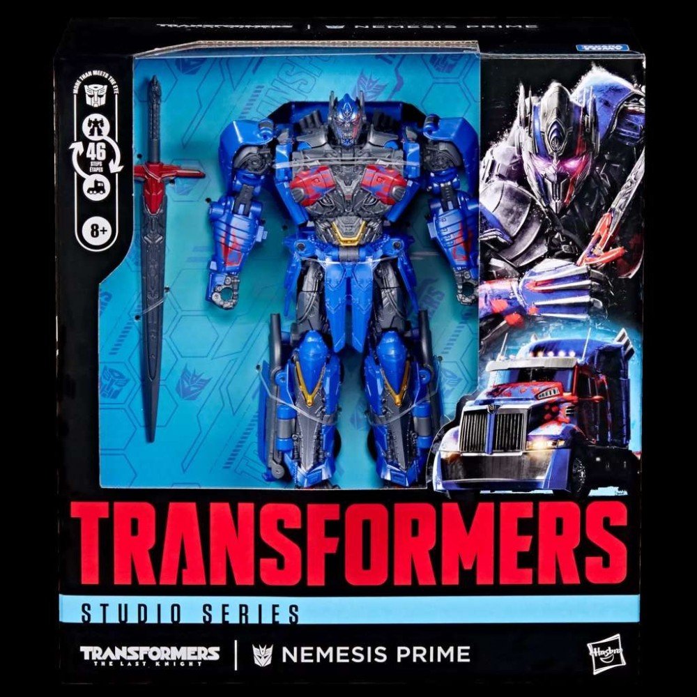HASBRO TRANSFORMERS THE LAST KNIGHT STUDIO SERIES NEMESIS PRIME PVC ACTION FIGURE