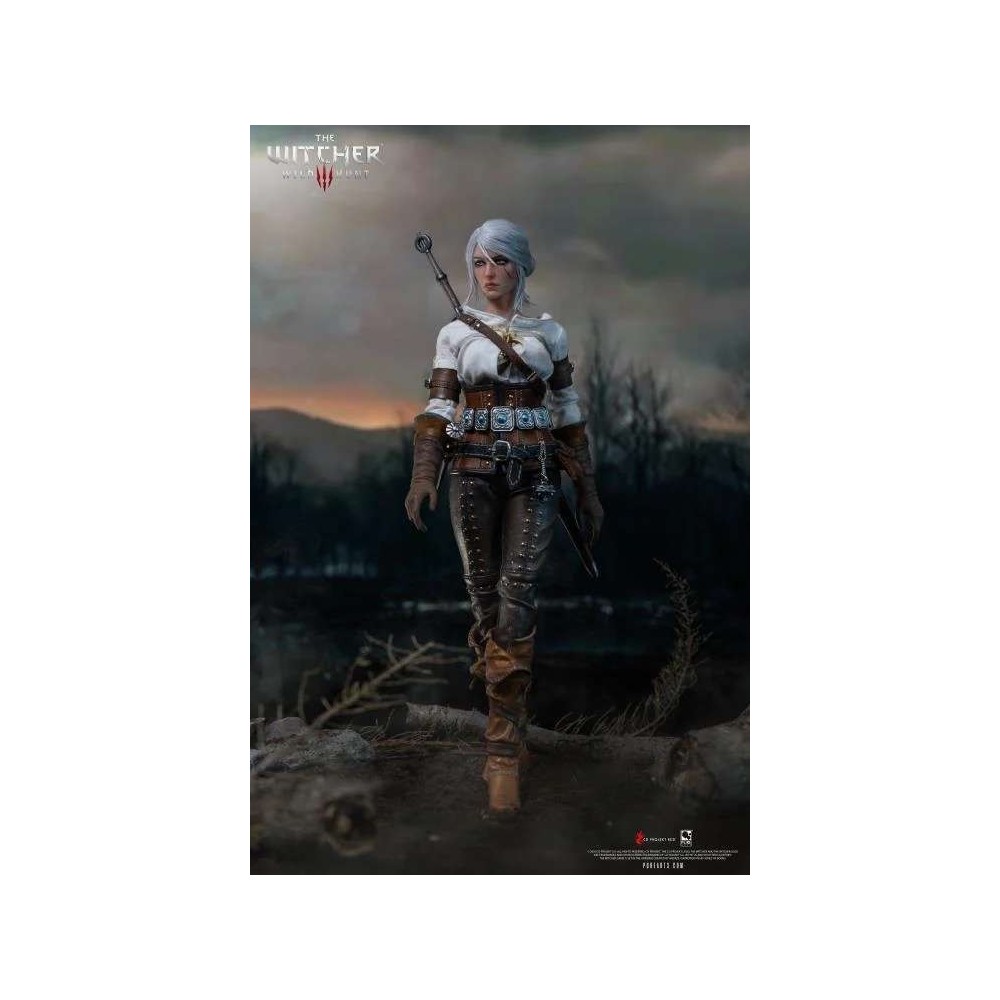 THE WITCHER 3 WILD HUNT CIRI 1/6 30CM ACTION FIGURE PURE ARTS
