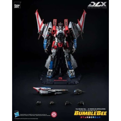 THREEZERO TRANSFORMERS BUMBLEBEE DLX SERIES STARSCREAM ACTION FIGURE