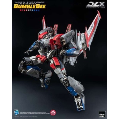 TRANSFORMERS BUMBLEBEE DLX STARSCREAM ACTION FIGURE THREEZERO