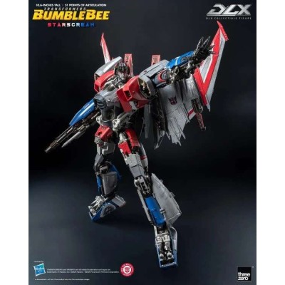 TRANSFORMERS BUMBLEBEE DLX STARSCREAM ACTION FIGURE THREEZERO