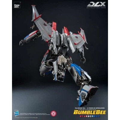 TRANSFORMERS BUMBLEBEE DLX STARSCREAM ACTION FIGURE THREEZERO