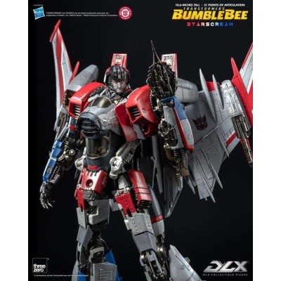 THREEZERO TRANSFORMERS BUMBLEBEE DLX SERIES STARSCREAM ACTION FIGURE