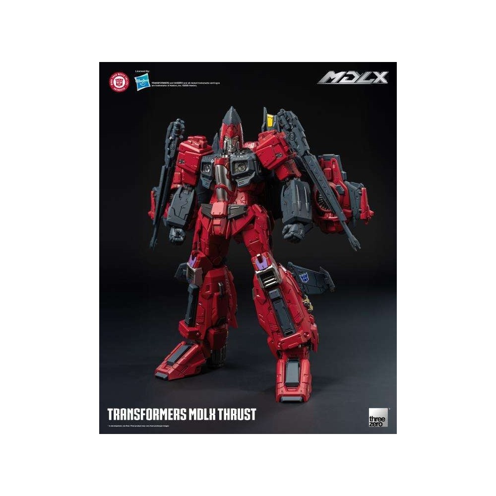 THREEZERO TRANSFORMERS MDLX THRUST 20CM ACTION FIGURE