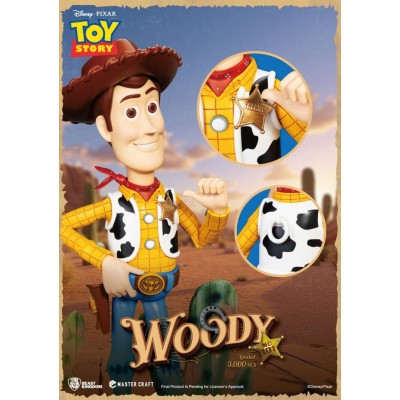 TOY STORY SHERIFF WOODY STATUA MASTERCRAFT FIGURE BEAST KINGDOM