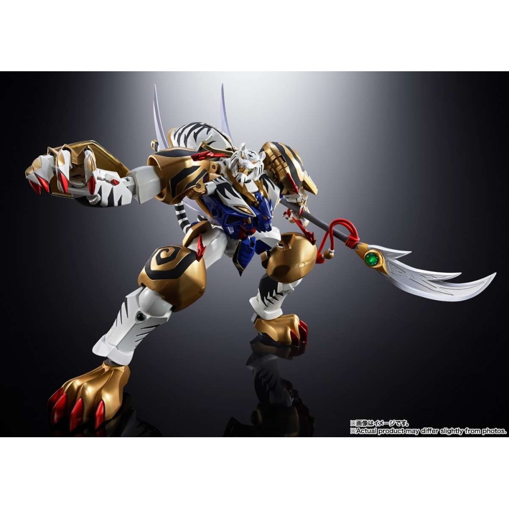 BANDAI SOUL OF CHOGOKIN SOC SERIES GX-119 SUPER ROBOT TAISEN DRAGON TIGER KING ACTION FIGURE