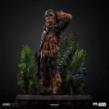 IRON STUDIOS STAR WARS CHEWBACCA AND TOKKAT ART SCALE 1/10 RESIN STATUE FIGURE