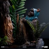 STAR WARS CHEWBACCA AND TOKKAT ART SCALE 1/10 STATUA FIGURE IRON STUDIOS