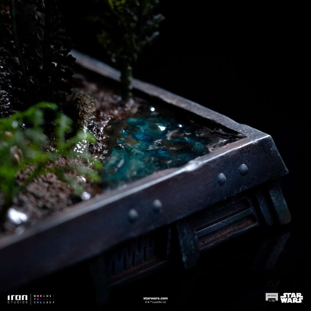 STAR WARS CHEWBACCA AND TOKKAT ART SCALE 1/10 STATUA FIGURE IRON STUDIOS