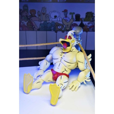 NECA TEENAGE MUTANT NINJA TURTLES ARCHIE COMICS STUMP WRESTLING ACE DUCK PVC ACTION FIGURE