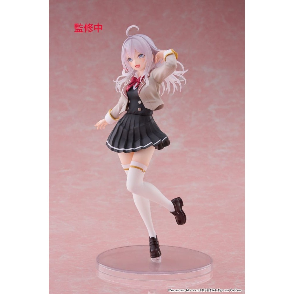 TAITO ALYA SOMETIMES HIDES HER FEELINGS IN RUSSIAN COREFUL ALYA SCHOOL UNIFORM PVC FIGURE STATUE