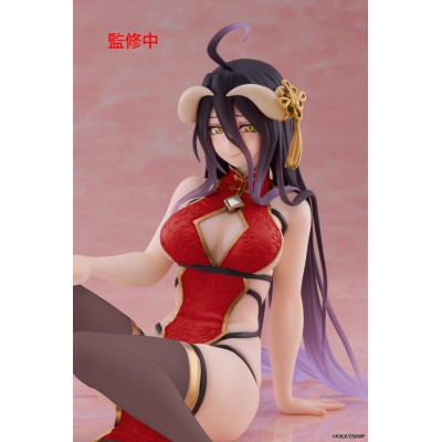 TAITO OVERLORD ALBEDO CHINESE DRESS RENEWAL DESKTOP CUTE STATUE