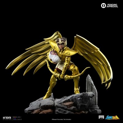 SAINT SEIYA SAGITTARIUS AIOLOS ART SCALE 1/10 STATUA FIGURE IRON STUDIOS