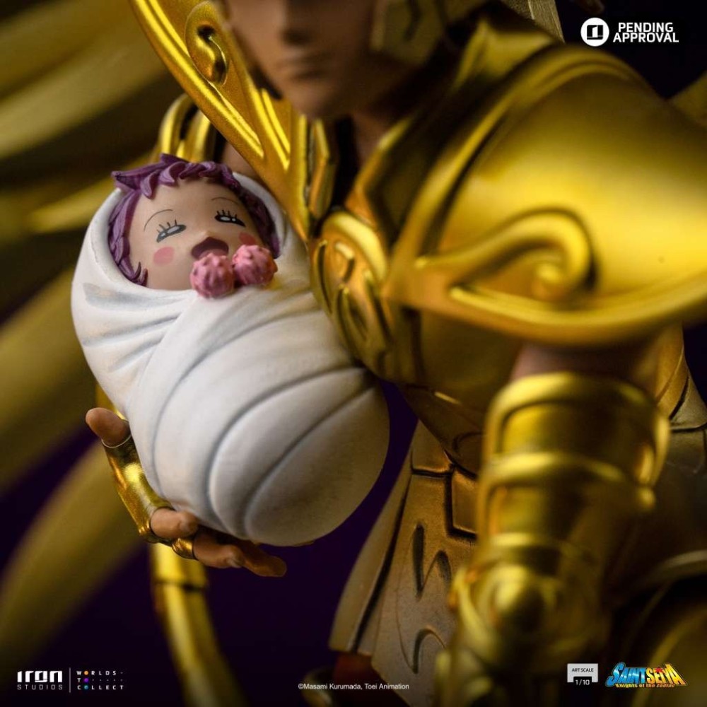 SAINT SEIYA SAGITTARIUS AIOLOS ART SCALE 1/10 STATUA FIGURE IRON STUDIOS