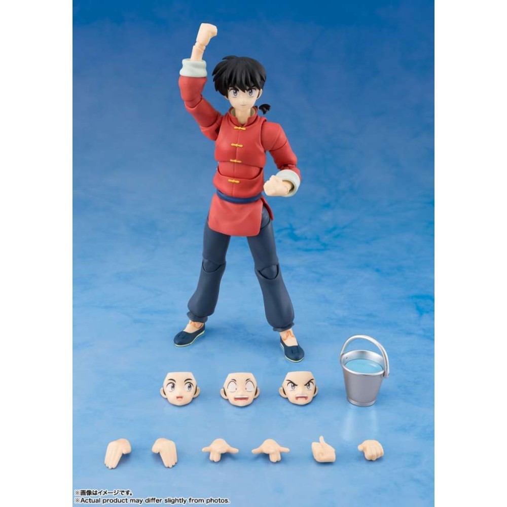 RANMA 1/2 RANMA SAOTOME S.H. FIGUARTS ACTION FIGURE BANDAI