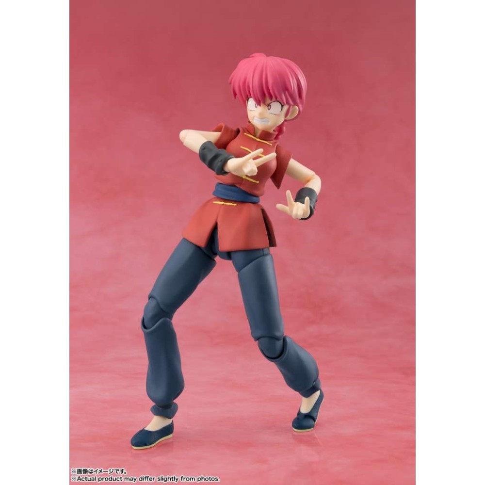 RANMA 1/2 RANMA SAOTOME FEMALE S.H. FIGUARTS ACTION FIGURE BANDAI