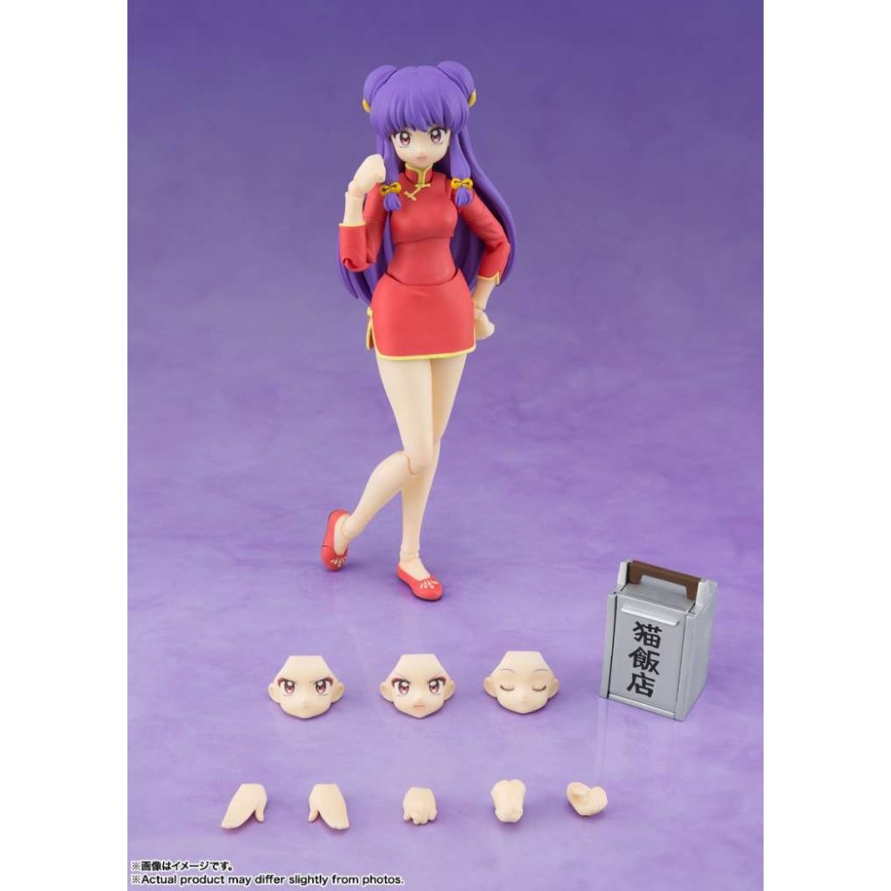 BANDAI RANMA 1/2 SHAMPOO S.H. FIGUARTS SERIES PVC ACTION FIGURE