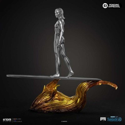 IRON STUDIOS FANTASTIC FOUR FIRST STEPS SILVER SURFER ART SCALE 1/10 STATUE