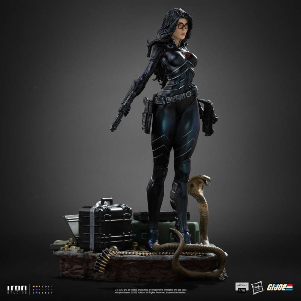 IRON STUDIOS G.I. JOE BARONESS ART SCALE 1/10 RESIN STATUE FIGURE