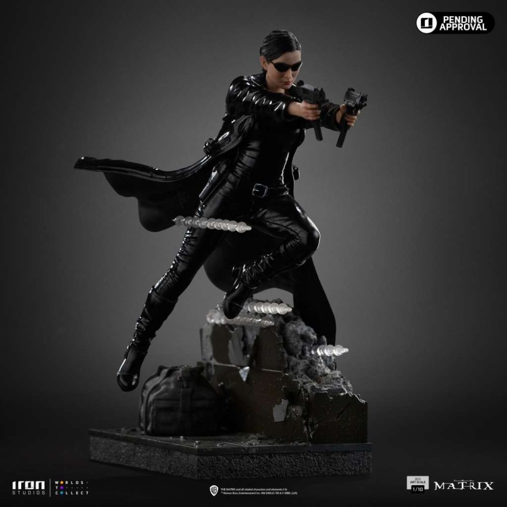 IRON STUDIOS THE MATRIX TRINITY BDS ART SCALE SERIES 1/10 RESIN STATUE FIGURE