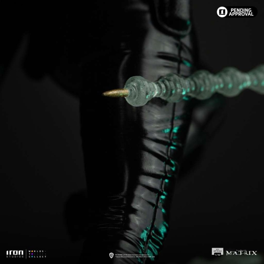 THE MATRIX TRINITY BDS ART SCALE 1/10 STATUA FIGURE IRON STUDIOS