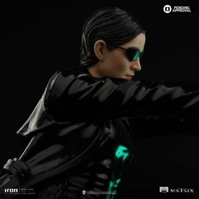 THE MATRIX TRINITY BDS ART SCALE 1/10 STATUA FIGURE IRON STUDIOS
