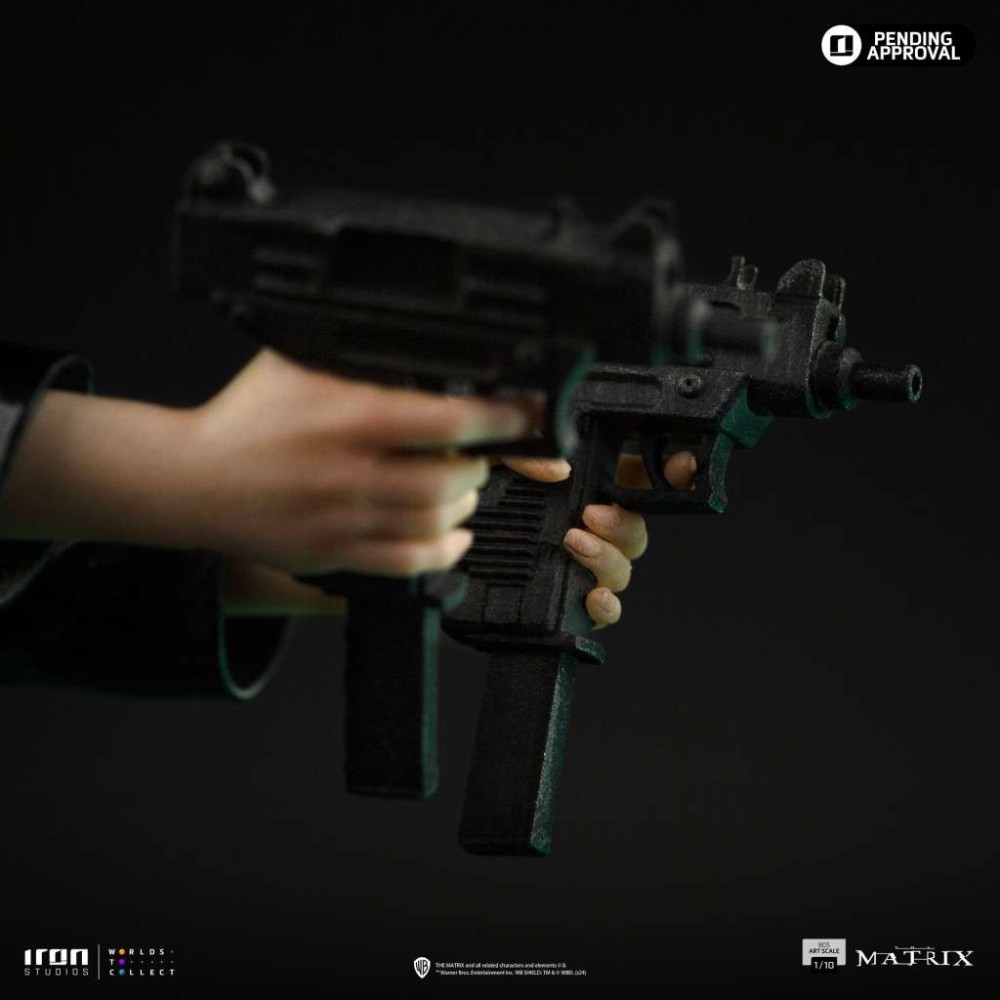 THE MATRIX TRINITY BDS ART SCALE 1/10 STATUA FIGURE IRON STUDIOS