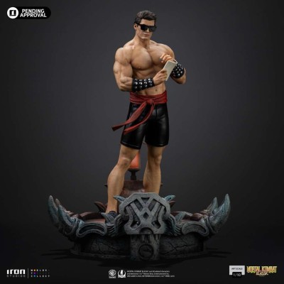 IRON STUDIOS MORTAL KOMBAT JOHNNY CAGE ART SCALE 1/10 STATUE FIGURE