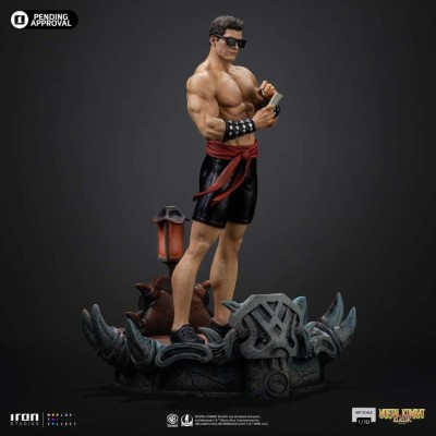 IRON STUDIOS MORTAL KOMBAT JOHNNY CAGE ART SCALE 1/10 STATUE FIGURE