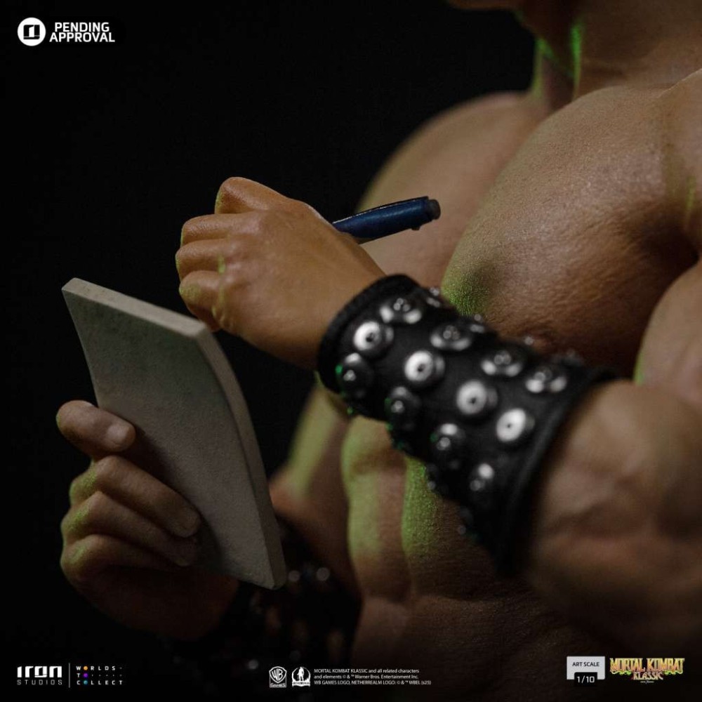 IRON STUDIOS MORTAL KOMBAT JOHNNY CAGE ART SCALE 1/10 STATUE FIGURE